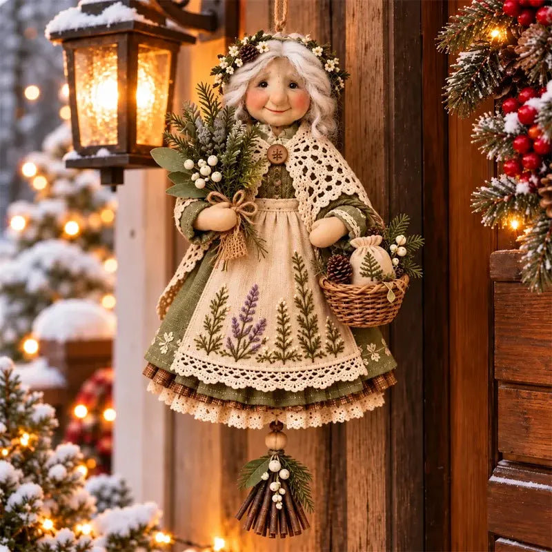 🎄❤️Roztomilá, praktická a přenosná dekorace „Good Luck Granny“ – dodá špetku hřejivé atmosféry.