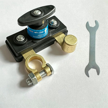 【Universal 12/24V】 Nuevo interruptor de corte de energía para batería de automóvil, protección contra fugas, protector de cuchilla de corte de energía total del vehículo
