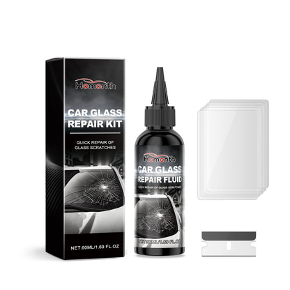 🔥Kit de reparación rápida de grietas en parabrisas🚗🔍