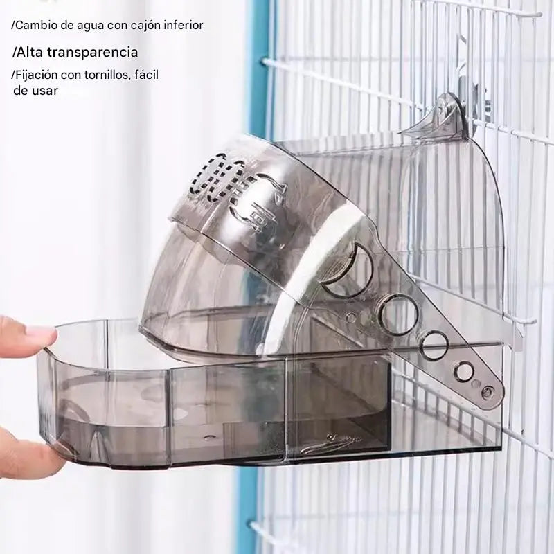 🔥【50%OFF】🐦Bañera para pájaros, accesorios para jaulas de pájaros
