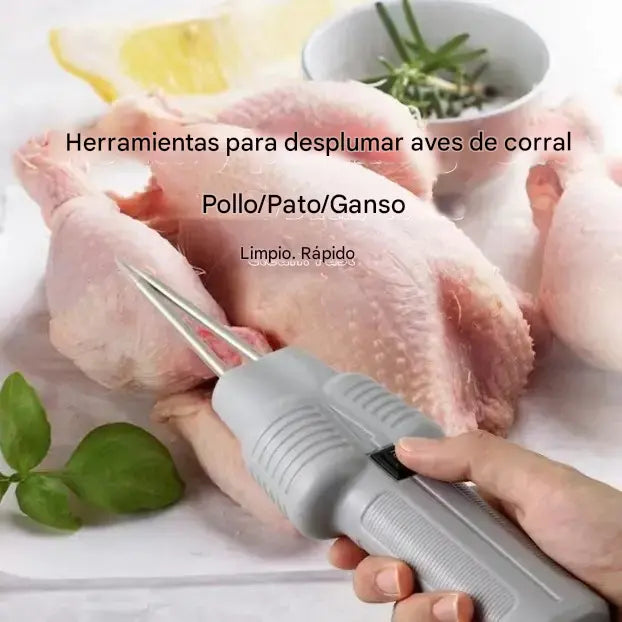 Quitapelos eléctrico para aves de corral rápido