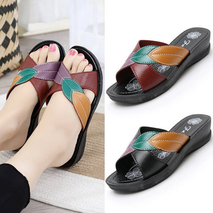 【36-41】Zapatillas planas antideslizantes de suela blanda para mujer a la moda de verano