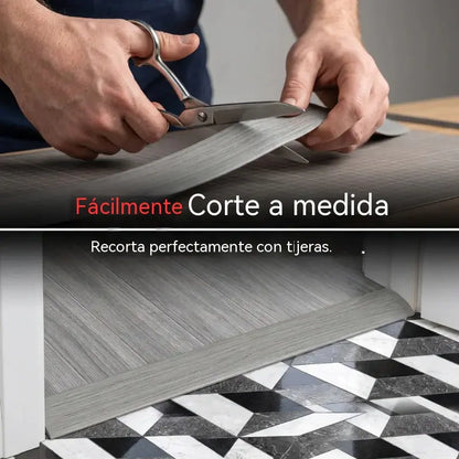 📢📢¡¡50% de descuento!! ⏰Perfil de transición flexible y autoadhesivo para suelos