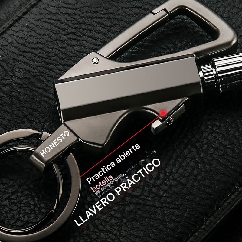 ✨Encendedor Infinity de combinación permanente con abridor de botellas y multiherramienta para llavero