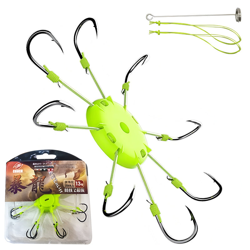 🔥【2 piezas 26 euros】🎣🎣Colgador de platos fluorescente invertido Ise-ni