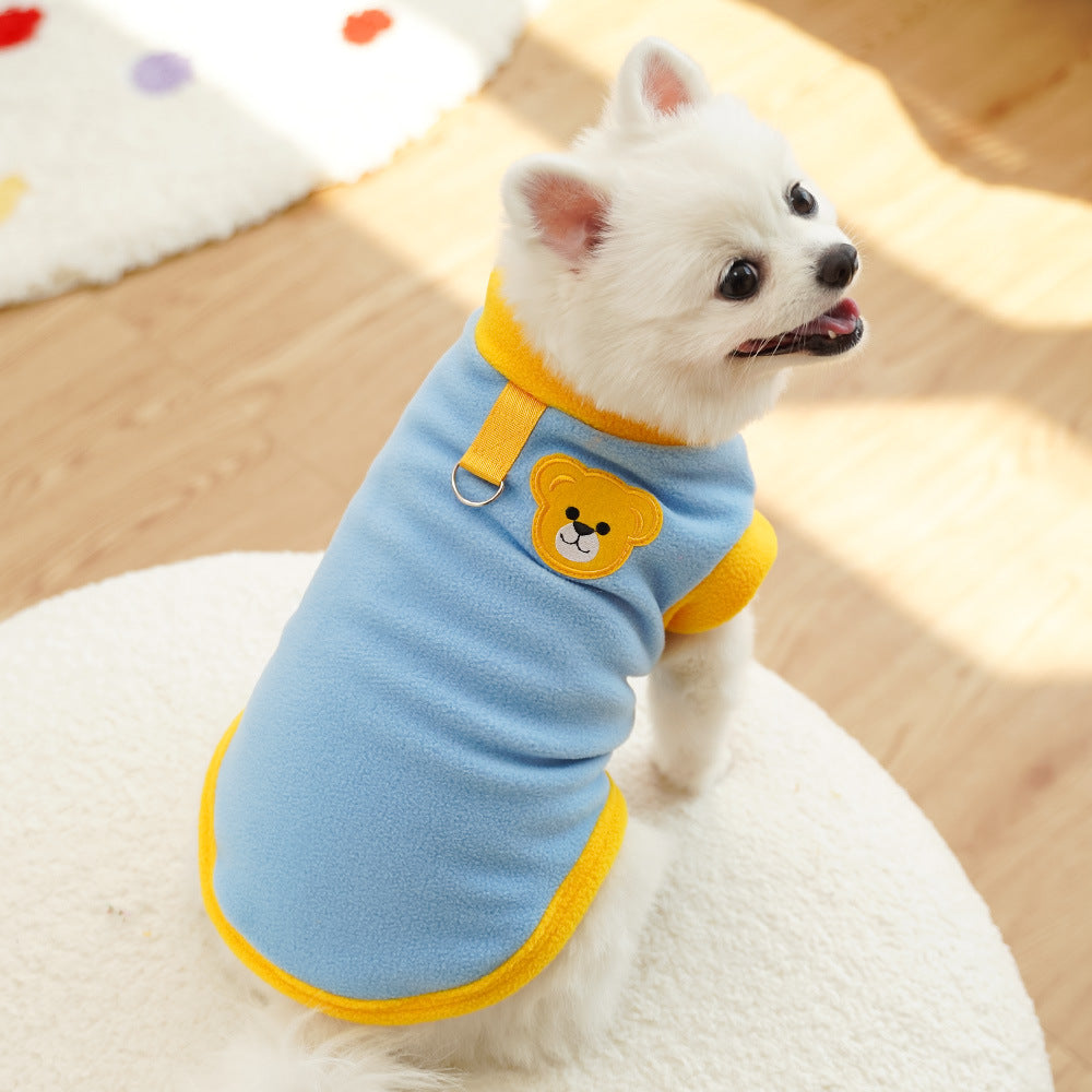 Chaquetas suaves, lindas y cálidas para perros y gatos, disponibles en dos estilos.