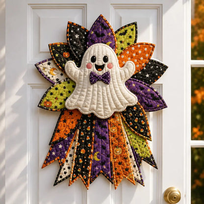 🎃✨🎄 Kit de costura DIY: Lazo decorativo hecho a mano para puertas (Halloween y Navidad)