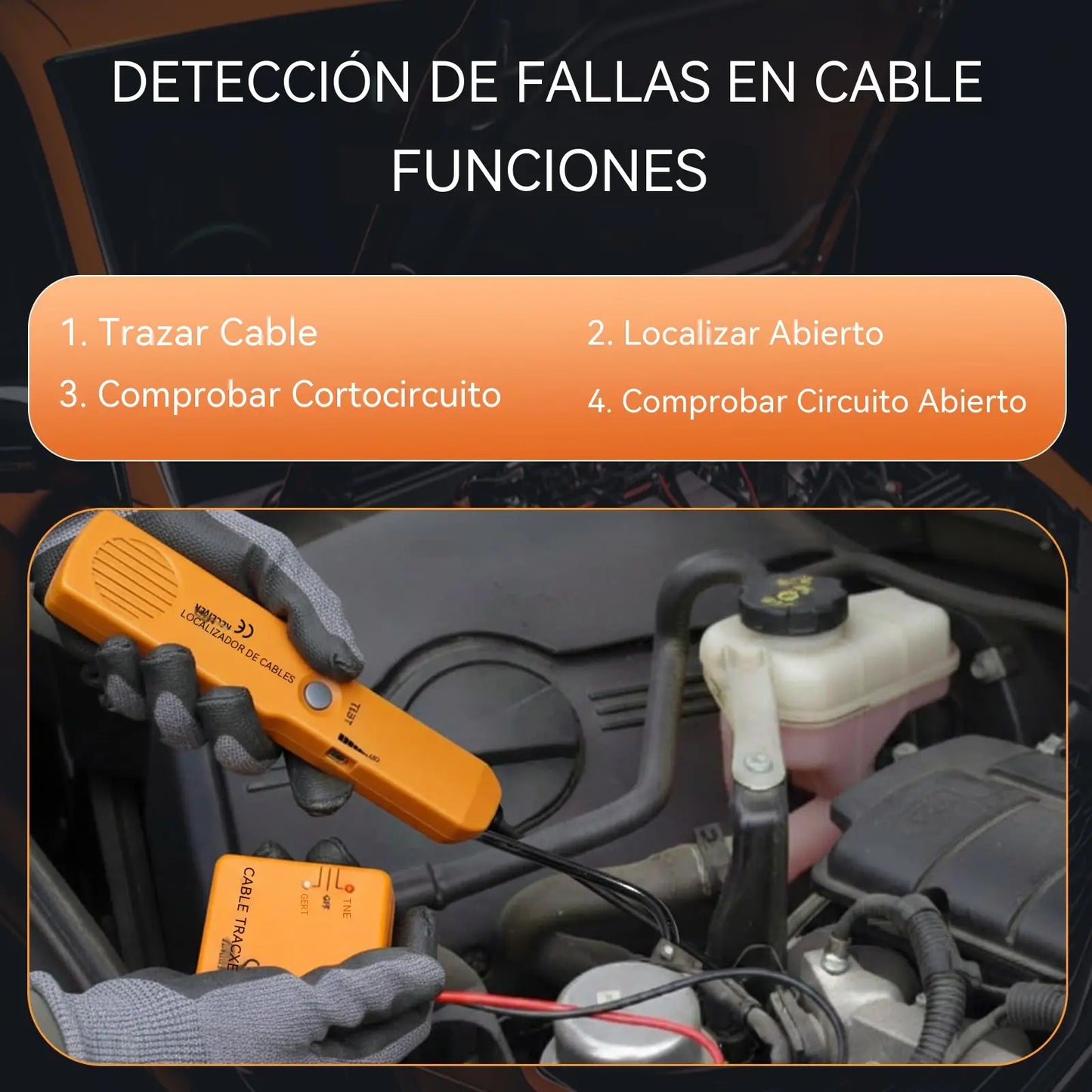 🔥🔥Detector multifuncional de cortocircuitos en puntos de interrupción para automóviles