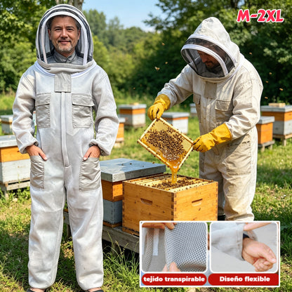 【M-2XL】🐝Mono de abeja confeccionado en malla de algodón 3D