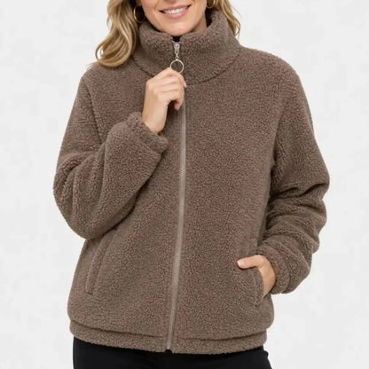 😍 ¡A mitad de precio! 【M-4XL】Chaqueta polar de invierno, chaqueta gruesa con forro de borreguillo, chaleco cálido.