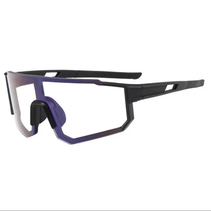 Gafas de ciclismo fotocromáticas, gafas de sol de doble uso para el día y la noche, protección UV para los ojos.
