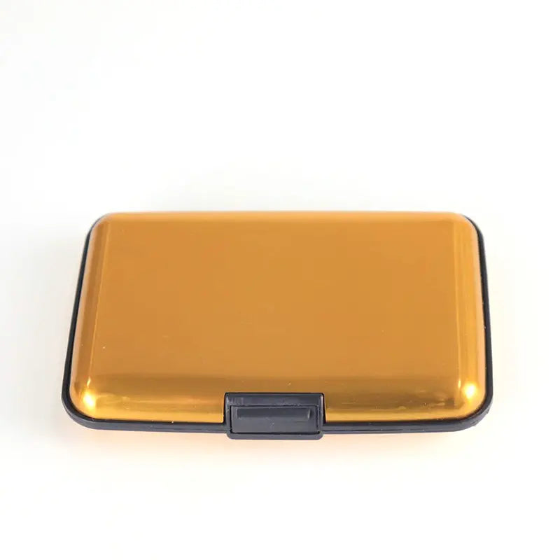 🔥【compre uno y llévese otro gratis】2 piezas 24 euros💼 Mini Estuche de Aluminio para Tarjetas｜Compacto, Elegante y Resistente ✨