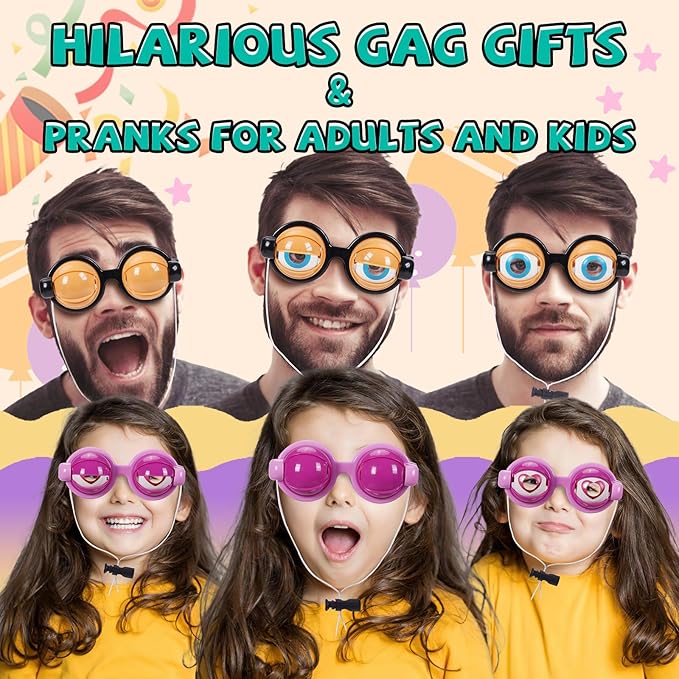 🔥Especial de Navidad: ¡50% de descuento! 🏆Oferta por tiempo limitado💥Gafas parpadeantes divertidas🥸