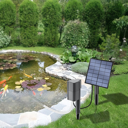 ☀️ Aireador de estanque con energía solar y bomba de aire incorporada 🐟
