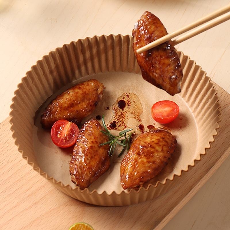 🔥【100 piezas】🍗El papel para hornear pergamino desechable es resistente al agua y al aceite.