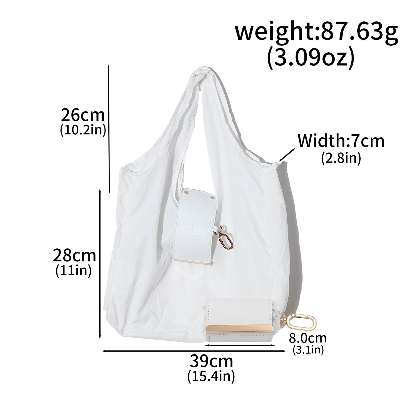 【1 pieza 26 euros】Nueva bolsa de compras para mujer de gran capacidad