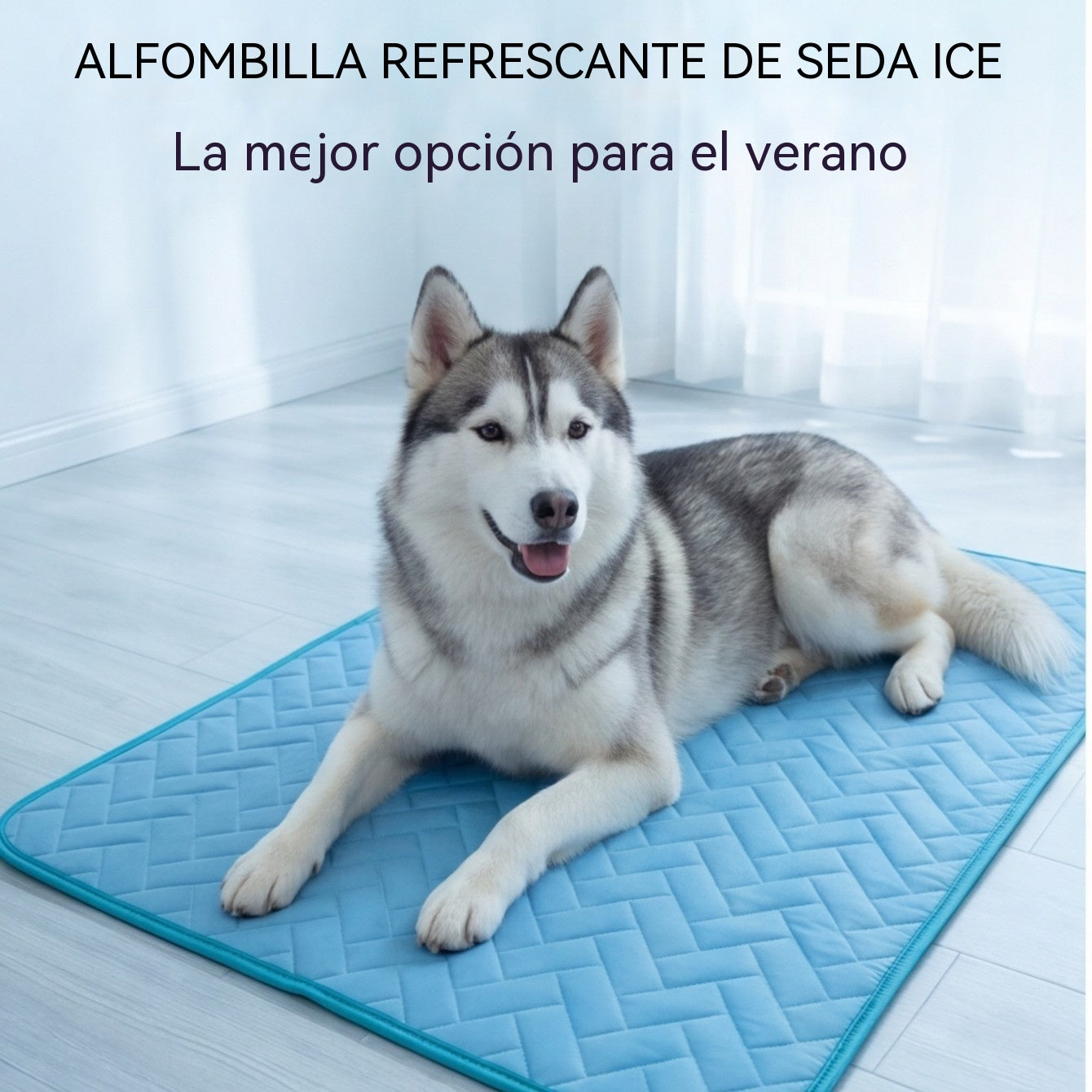 🧊🐶 Alfombrilla refrescante para perros y gatos – el alivio que tus mascotas necesitan este verano 🐱✨