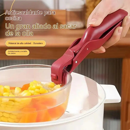 2 artículos por 24 euros🍲✨Clip antideslizante de silicona, clip multifuncional anti-quemaduras