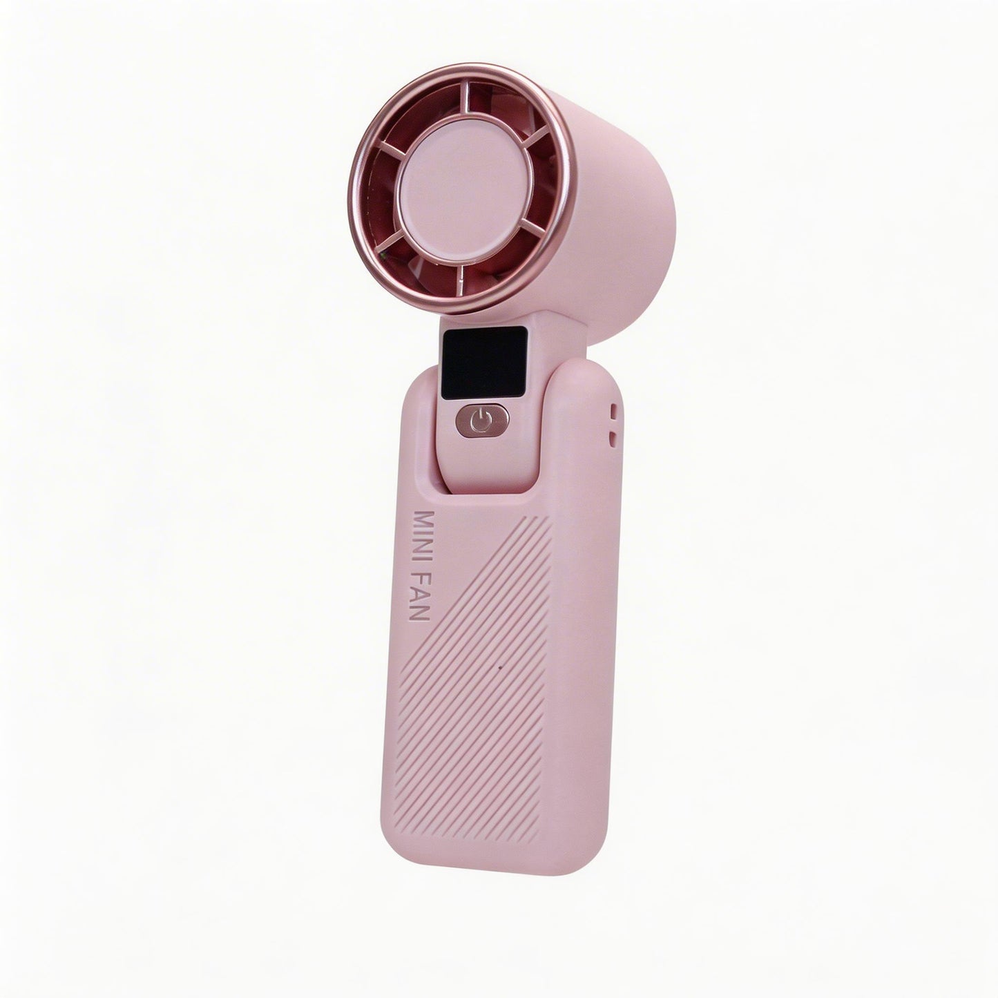 🥰 【Compra 1 y llévate 1 gratis】💦🌬️ Mini ventilador portátil plegable con pantalla digital USB de 100 velocidades