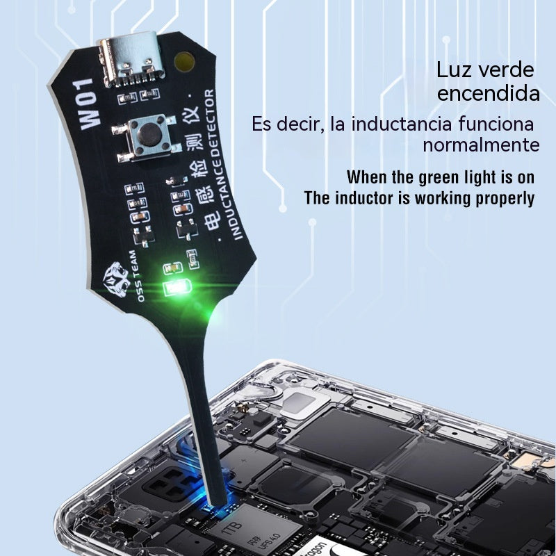 [2 piezas 27 euros]Probador de inductancia electromagnética en circuito
