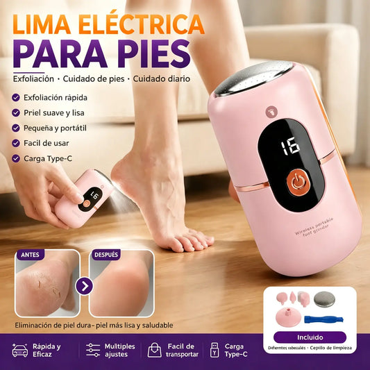 Nueva rueda eléctrica compacta 5 en 1 para pedicura automática.