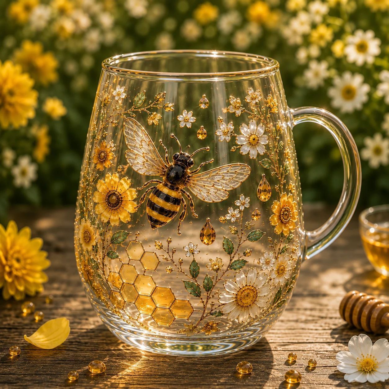 🌸 Colección de vidrio de edición limitada Garden Morning Bliss 2026 ☕🐦