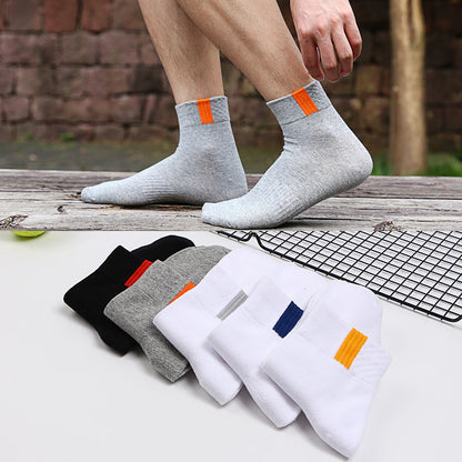 🧦Compra 5 y llévate 5 gratis【10 pares】Calcetines deportivos transpirables, antiolores y absorbentes del sudor para hombre