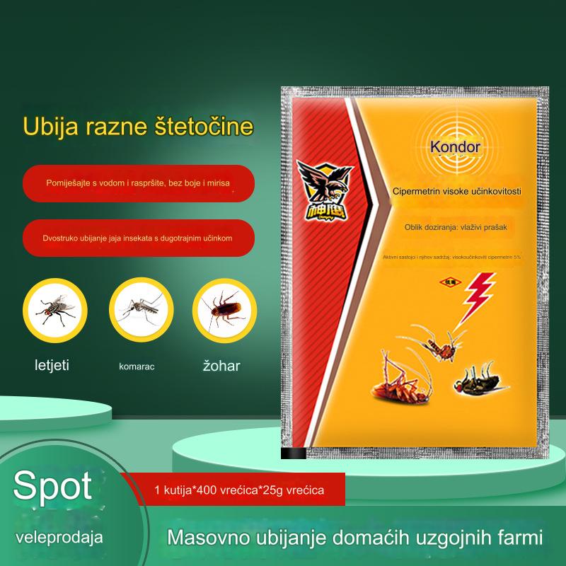 【🔥10 pakiranja】❗❗Specijalni sprej za uzgajališta za uništavanje komaraca i muha