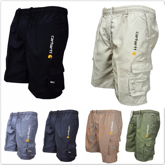 【S ~ 3XL】Pantalones deportivos para correr para montañismo con bolsillo con cremallera para hombre