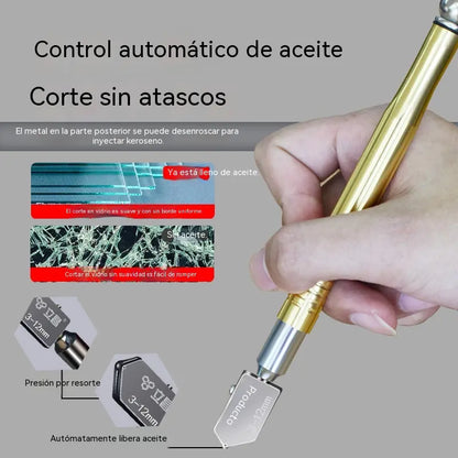 💎 Cortador de vidrio profesional para vidrio y cerámica