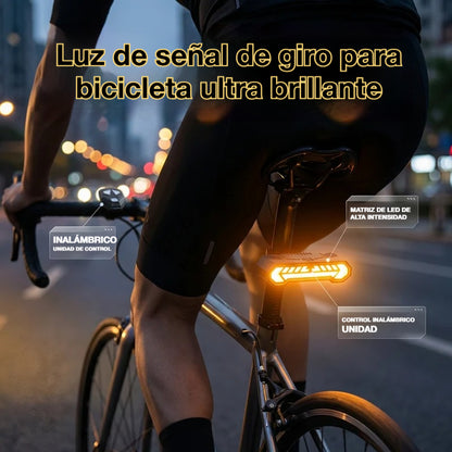 🚴 ¡50% DE DESCUENTO AHORA! 🔦 Luz intermitente inalámbrica para bicicletas: recargable, resistente al agua y perfecta para la seguridad nocturna 💡