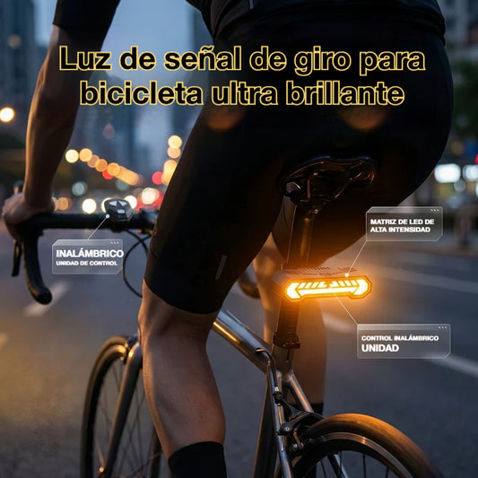 🚴 ¡50% DE DESCUENTO AHORA! 🔦 Luz intermitente inalámbrica para bicicletas: recargable, resistente al agua y perfecta para la seguridad nocturna 💡