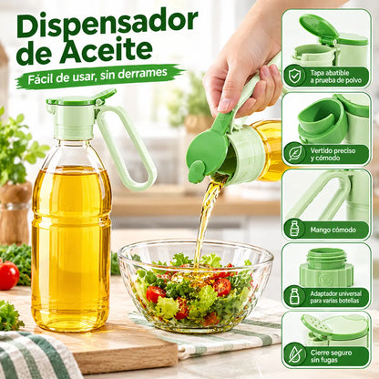 【4 pieza】Dispensador multifuncional portátil y creativo con sistema de sellado a presión para botellas de bebidas.
