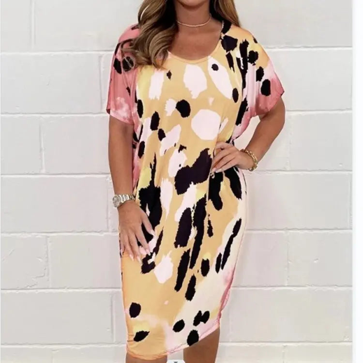 🔥✨【50%OFF】👗【40-120KG】Nuevo vestido de moda, diseño clásico, elegante y sencillo
