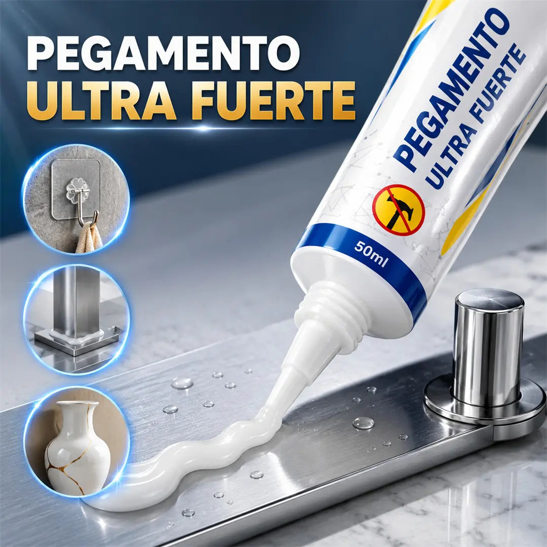 【4 pieza】Práctico adhesivo multiusos sin clavos: resistente al agua sin taladrar, se puede utilizar en metal, plástico, azulejos, cerámica, vidrio y madera.