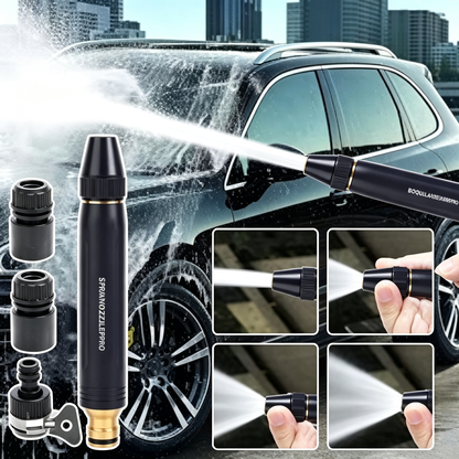 🔥Compra 2 y llévate 2 gratis🔥4 piezas 23 euros💧🚗Nueva boquilla de lavado de autos de alta presión, universal para regar flores, lavar autos y limpiar el suelo
