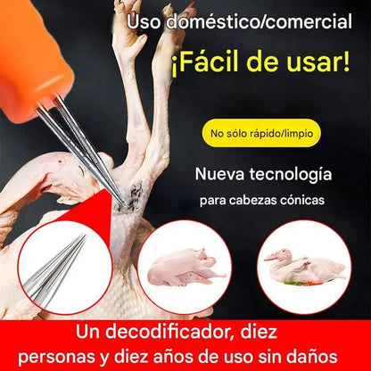 Quitapelos eléctrico para aves de corral rápido