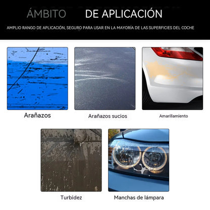 🚗💨Pasta reparadora de arañazos para coches, reparación de arañazos en la pintura, pulido y restauración.