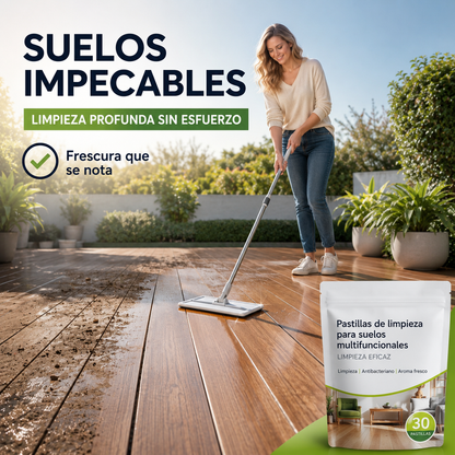🏠🔥【3 paquetes por 23 euros】Las toallitas limpiadoras para suelos tienen propiedades quitamanchas y abrillantadoras.