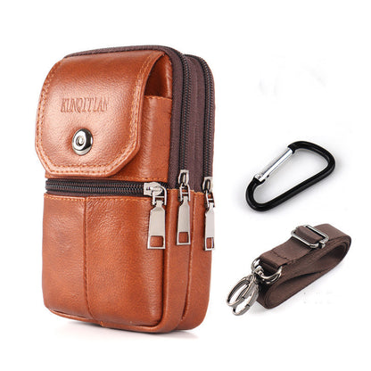 🔥【Oferta limitada de fin de año: 50 % de descuento】Bolso portátil para teléfono con diseño híbrido (crossbody y bandolera) para hombre