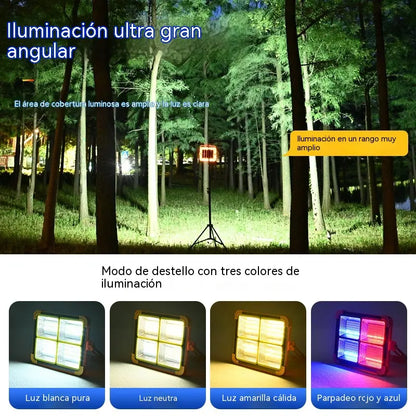 Luces solares LED recargables