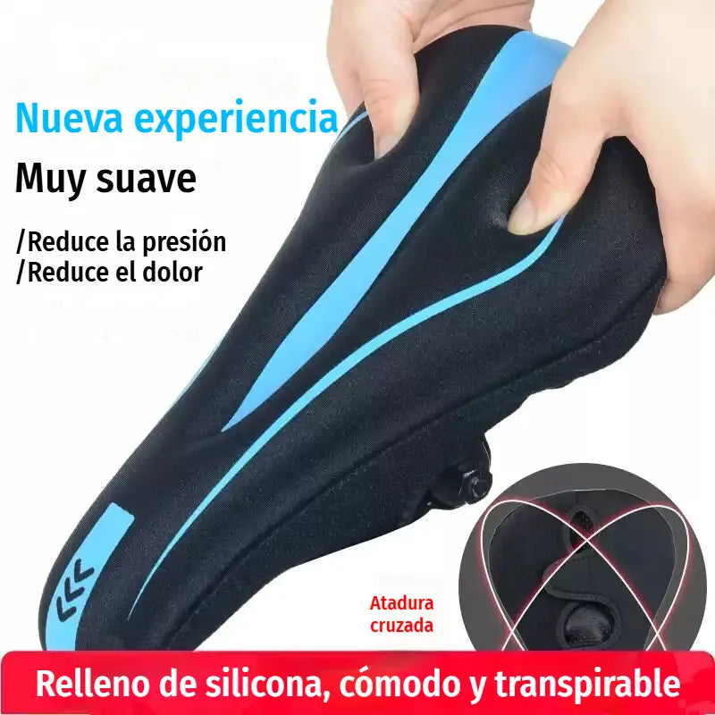🚴 Funda de Silicona para Sillín de Bicicleta | Más Comodidad y Menos Presión al Pedalear ☁️