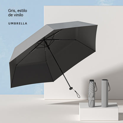 🌂🌂 Paraguas portátil ultraligero para todo tipo de clima con protección UV.