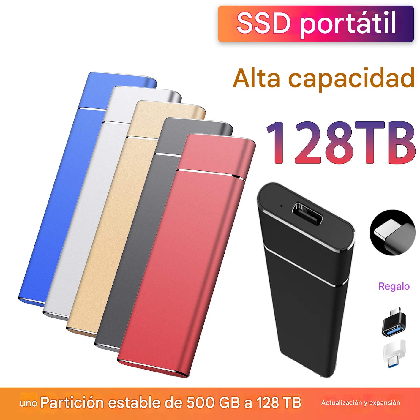 🎉【🔥Más de 9999+ vendidos】Disco duro portátil de transferencia ultrarrápida de 150 M/S【16T】