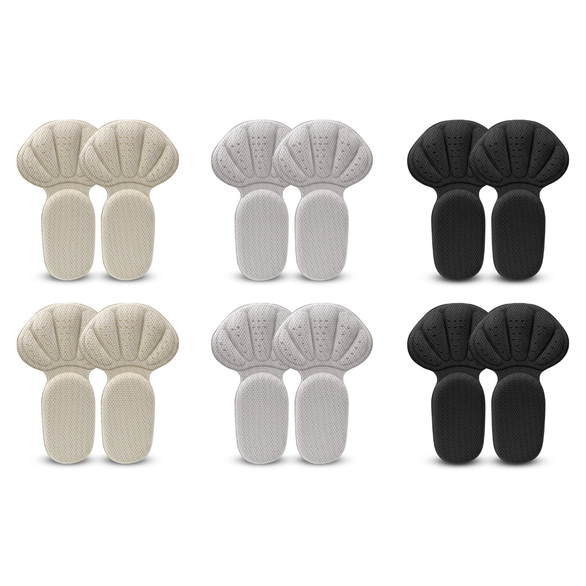 👠6 pares ✨ Insertos adhesivos recortables para el talón: cómodos, discretos y previenen ampollas 👣