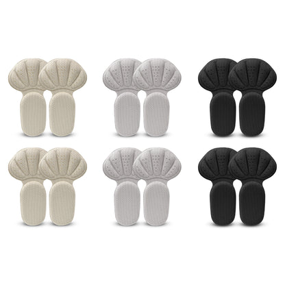 👠6 pares ✨ Insertos adhesivos recortables para el talón: cómodos, discretos y previenen ampollas 👣