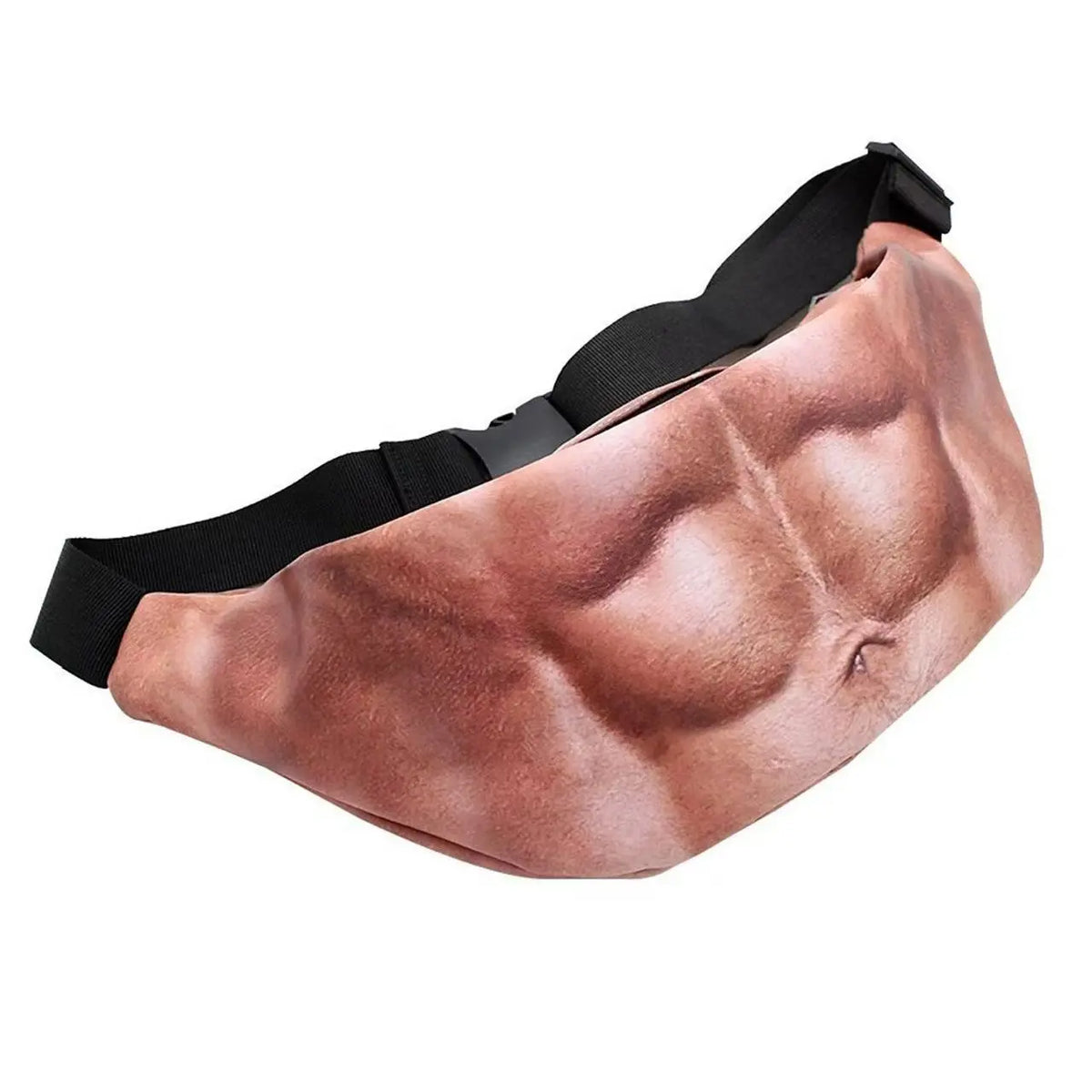 😂🎒 Riñonera con Barriga Falsa | Bolsa Divertida con Diseño de Gran Barriga Realista