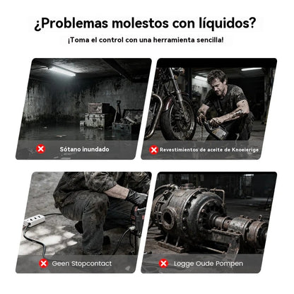 💥🔥Nueva bomba de aceite con batería de litio Denaqi, 21 V, bomba de aceite y agua de doble uso, batería de litio