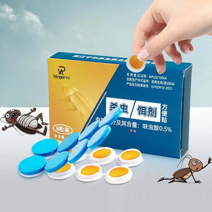 💥【50%OFF】【5 cajas con 40 cápsulas】 Parche de cebo de gel fuerte para matar cucarachas