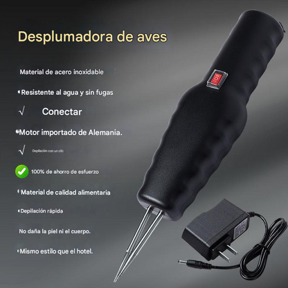 Desplumadora eléctrica para aves de corral